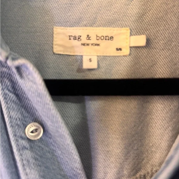 Rag & Bone Denim Romper - Picture 3 of 9